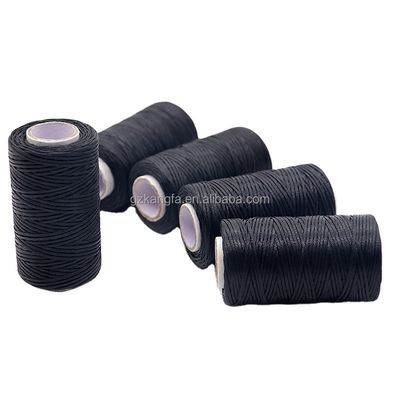 150D 1mm Conteggio dei filati Cordone di filo poliestere cerato per artigianato fai da te e forniture di cucitura