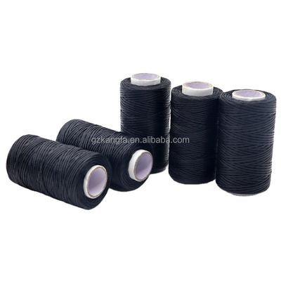 150D 1mm Conteggio dei filati Cordone di filo poliestere cerato per artigianato fai da te e forniture di cucitura