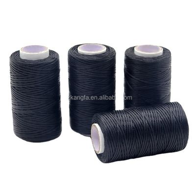 150D 1mm Conteggio dei filati Cordone di filo poliestere cerato per artigianato fai da te e forniture di cucitura