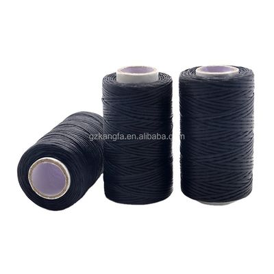 150D 1mm Conteggio dei filati Cordone di filo poliestere cerato per artigianato fai da te e forniture di cucitura