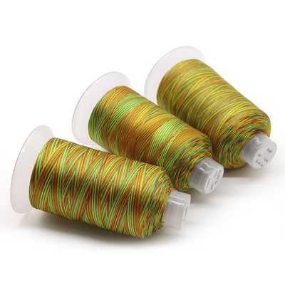 Fiocco di poliestere 150D/3 Tex45 ad alta tenacità da 250g in multicolore per personalizzazione