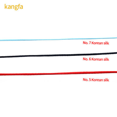Fornitura 1mm corse di filo di seta coreano per il collare per fai da te Bracelet Making in colore Singal