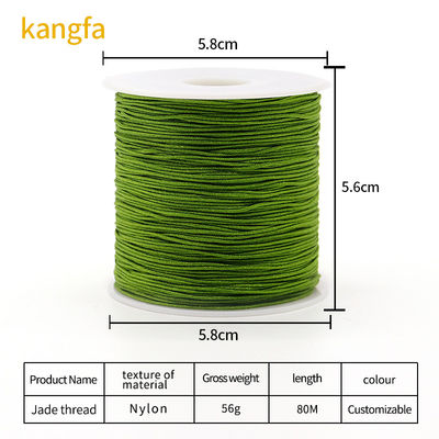 Colore No72 Jade Rope Perfetto per DIY Pendente Lanyard / Colletto Bracelet Accessori