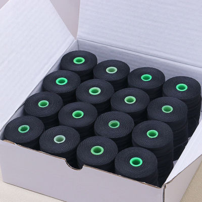 Poliestere Core Magnetico Pre-rivolto Bobbin Thread Magnetico Tex70 con cono trasparente