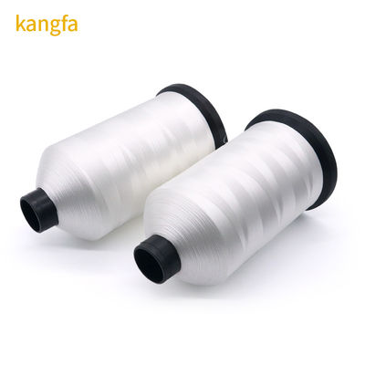 Materiale conico Plastico 210d/3 Filato da cucire in poliestere bianco