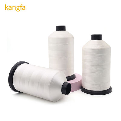 Materiale conico Plastico 210d/3 Filato da cucire in poliestere bianco