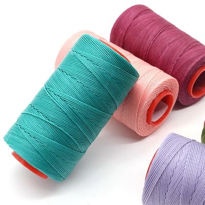 Tessuto coperto di cera Tessuto da cucire a mano per cuoio da cucire a mano 0,45 mm OEM ODM Accpet