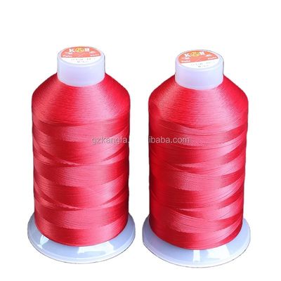Filtro di poliestere in cono di plastica a 100% di filamento continuo TEX70 per il gancio
