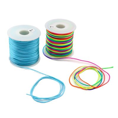 1 mm di spessore Nylon intrecciato cordone per fai da te bracciali e collane per perline