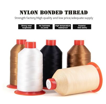 3000M TRSSOMABOND Thread 40S Nylon Diversi colori Filati ben legati Numero di filati 210D/3