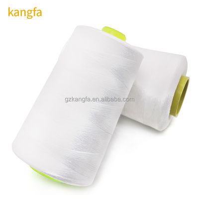 Filato di cucitura in poliestere bianco 40/2 Ideale per la macchina da copertura e per la fabbricazione di tessuti da letto