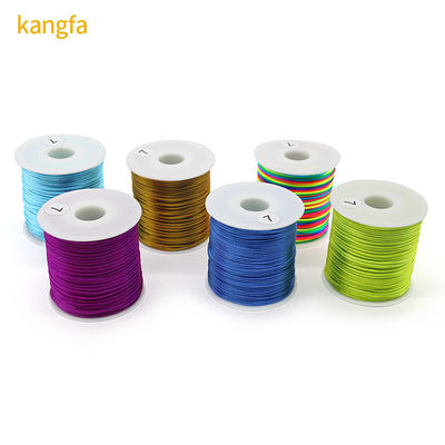 1.5mm filo di cordone di cotone cerato per artigianato braccialetto collana perla gioielleria
