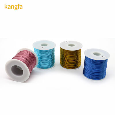 1.5mm filo di cordone di cotone cerato per artigianato braccialetto collana perla gioielleria