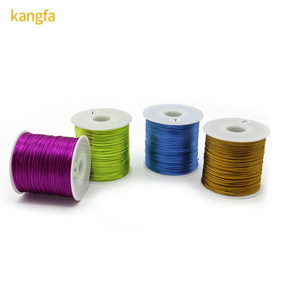 1.5mm filo di cordone di cotone cerato per artigianato braccialetto collana perla gioielleria