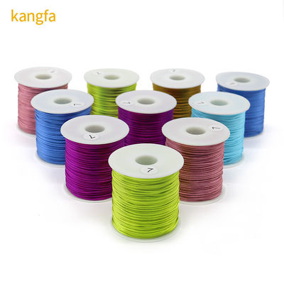 1.5mm filo di cordone di cotone cerato per artigianato braccialetto collana perla gioielleria