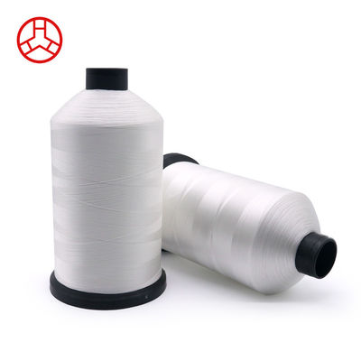 Tempo di produzione rapido di campioni 210d/3 filo di cucitura in poliestere bianco per la macchina per coperte