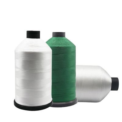 Tempo di produzione rapido di campioni 210d/3 filo di cucitura in poliestere bianco per la macchina per coperte