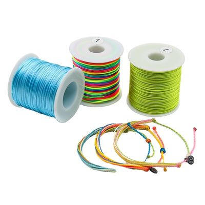Accessori fai da te linea di giada nylon cord 500 metri cinese nodo filo per gioielli intrecciati