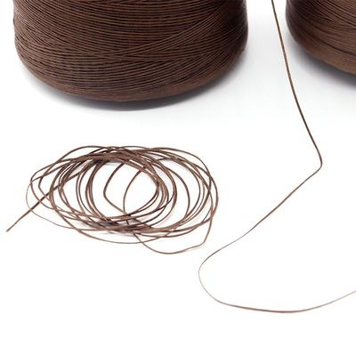 1 kg filo da cucire a cordone cerato 240 colori per cuoio 0,6 mm 0,8 mm 210dD Modello tinto