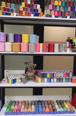 Poliestere filo di cucitura ad alta tenacità per divano calzature Crochet 3ply