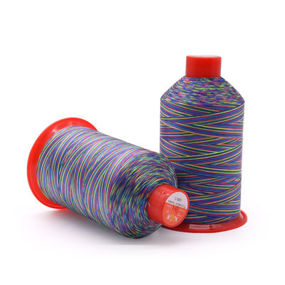 240 colori fili di cucitura in poliestere legati 9 oz bobina variegata Tex 45 fili legati