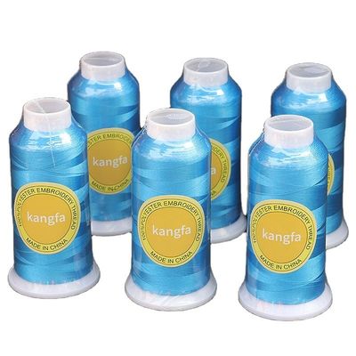 100% poliestere 120d 2 5000y filo di ricamo per la linea di produzione della macchina da crochet