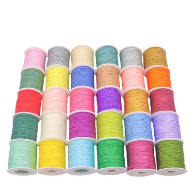 OEM/ODM accettato n.72 50g 0,8 mm filo di nylon di giada per gioielleria fai da te Braccialetto tessuto
