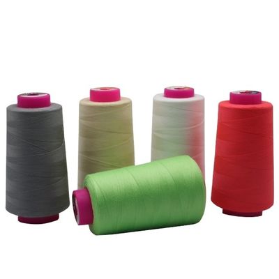 Basso MOQ 40/2 Spun 100% filo di cucitura in poliestere per utensili per cuciture a macchina