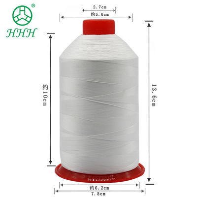 Tessuti di plastica con cono Tex70 per cucire fili di nylon legati a filati lunghi V69 210D/3 fili di nylon legati