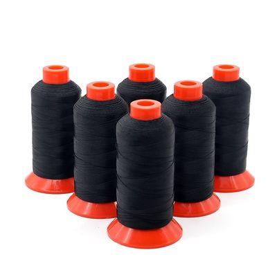 3000YDs T70 Filtro di nylon nero pesante taglia 69 210 D per tappezzeria e cucitura di tele