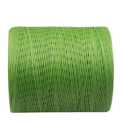 240 colori Boho Customized Polyester Wax Bonded Braided Thread 1,0 mm per cucitura in pelle