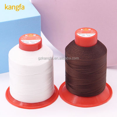 1200 g/rollo 100% torto di nylon6.6 a filo legato Tex 70 210d/3 per cucire scarpe in pelle