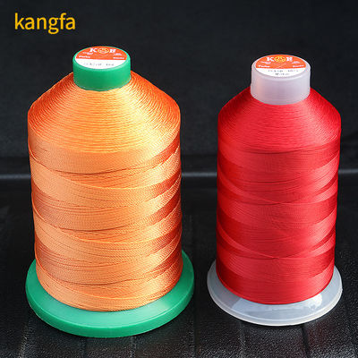 Materiale conico filo di cucitura in plastica Tex45 120D/3 filo di nylon per alta resistenza
