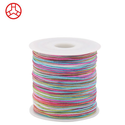 Tassels fai da te stringa di perline di nodo cinese cordone / corda / filo per braccialetto di cordone di macramma