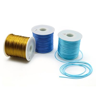 2mm cordone di seta intrecciato per fai da te nodi cinesi braccialetti di raso facendo scoperte di perline