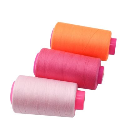 Produttori Filati di cucitura in poliestere di 100 spuni industriali 40/2 Ideali per abiti tinti