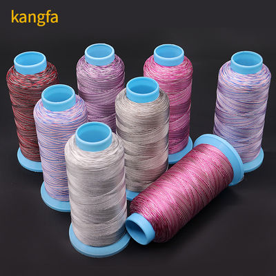 96 colori colore misto 4000 Yards Poliestere/Viscose 120D/2 Filato ricamato variegato