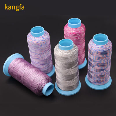 96 colori colore misto 4000 Yards Poliestere/Viscose 120D/2 Filato ricamato variegato