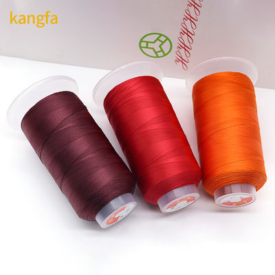 0.15mm Filato di cucitura in poliestere resistente per cuoio/cowboy 1200 metri Filato forte