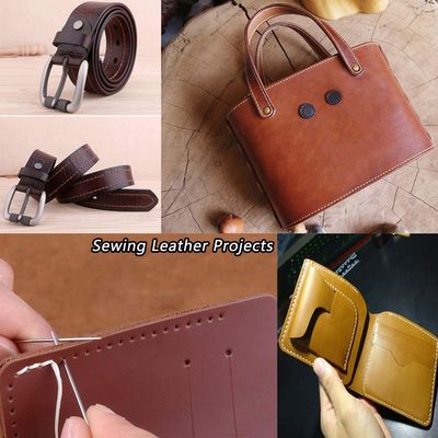 1.0 mm Filato cerato per cucitura a mano Pelle cerata con modello di ceratura Accessori artigianali