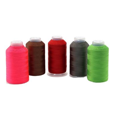 Filato intrecciato in poliestere per ricamo in macchina 210d/2 150d/3 210d/3 Nylon colorato
