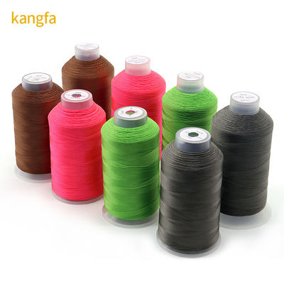 Filato intrecciato in poliestere per ricamo in macchina 210d/2 150d/3 210d/3 Nylon colorato