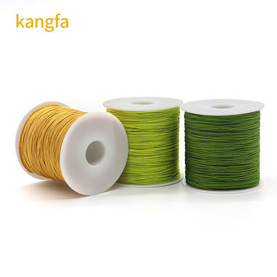 Corde intrecciate in nylon per Kumihimo Braccialetto Macrame Nodo Cinese Gioielleria 1mm 1.5mm