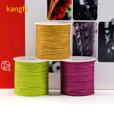 Corde intrecciate in nylon per Kumihimo Braccialetto Macrame Nodo Cinese Gioielleria 1mm 1.5mm