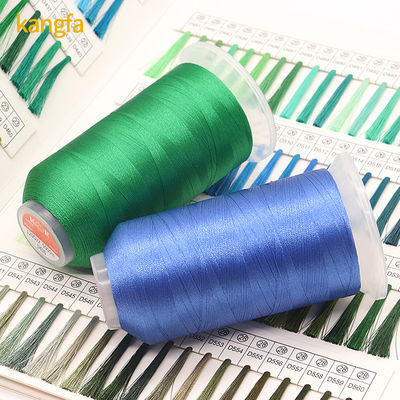 Filato di ricamo a macchina 100G Peso netto 4000y Lunghezza 120d/2 100% poliestere Durable