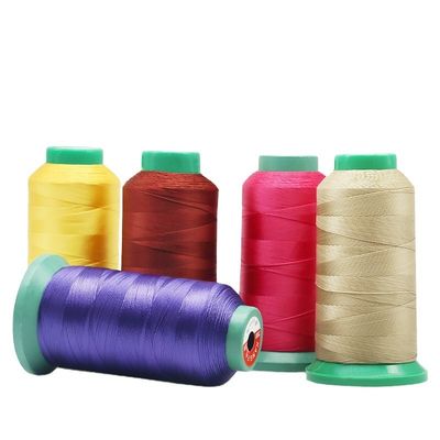 100% filo di cucitura in poliestere resistente per forniture per auto resistente e resistente