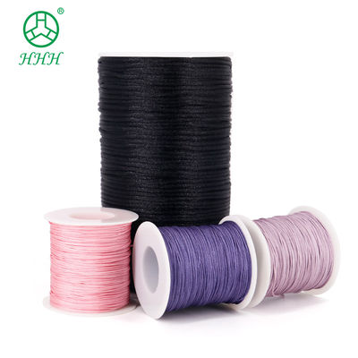 Corde per collane tessute 1 mm per fai da te Fabbricazione a mano di corde rosse con perline Fitti di gioielli Fitti di giada