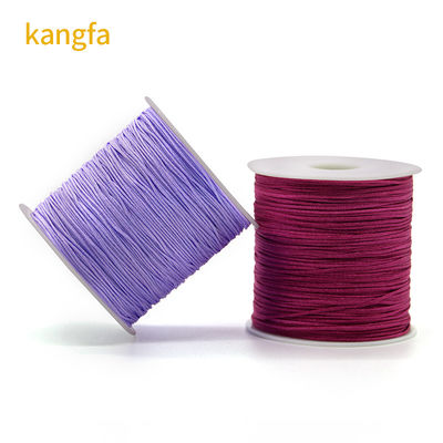 Fiocco di gioielleria cordone commerciale giada filo 0,8 mm filo di nylon cordone per braccialetti di nodo cinese