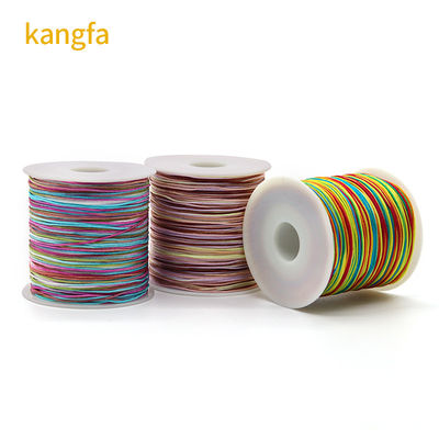Fiocco di gioielleria cordone commerciale giada filo 0,8 mm filo di nylon cordone per braccialetti di nodo cinese