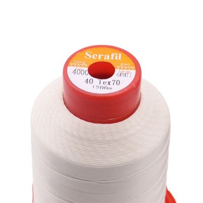100 g/netto fili di cucitura KangFa 100% fili di nylon Serafil per la Germania poliestere